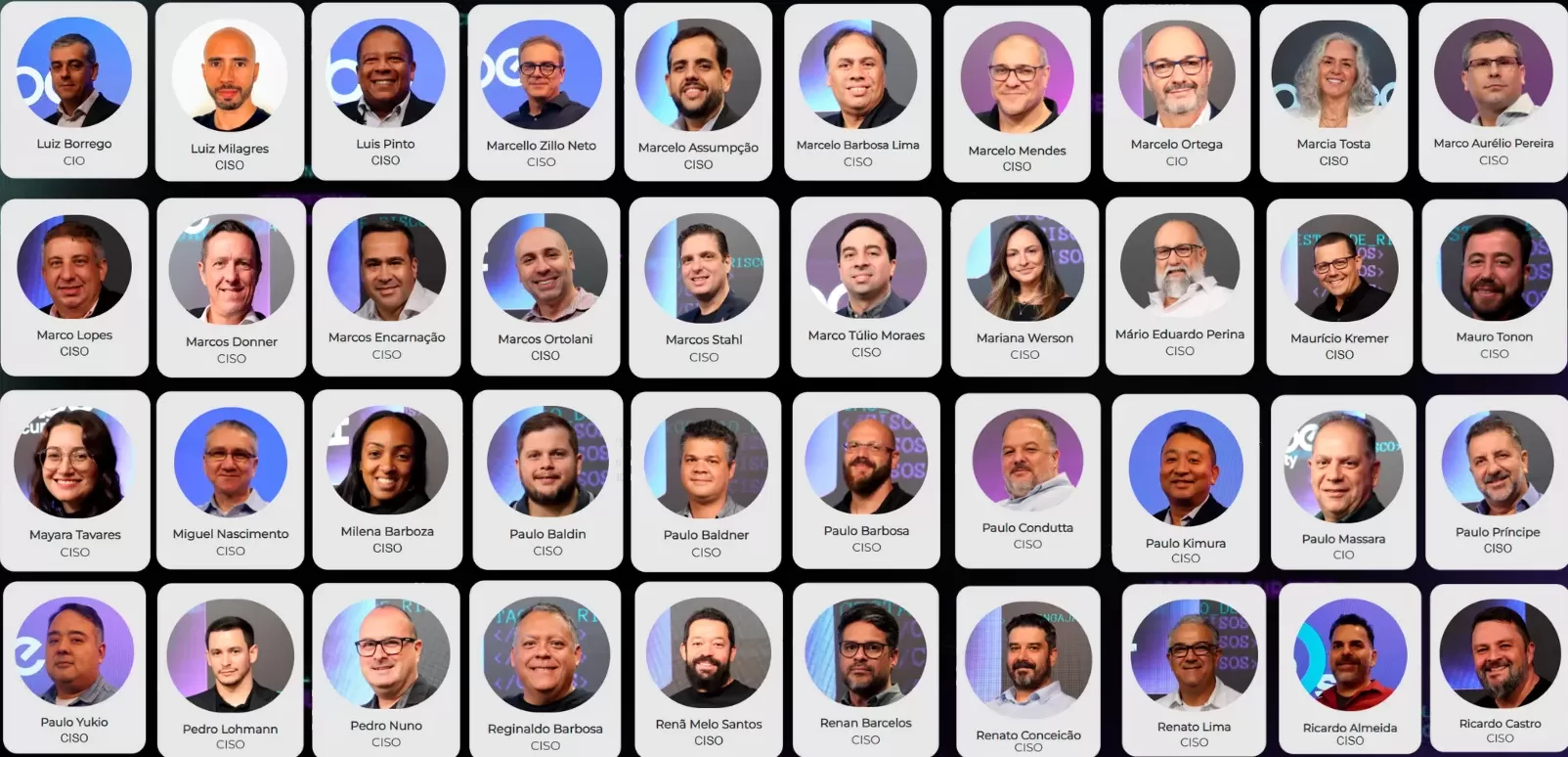 Homenageados da 5ª edição - parte 4